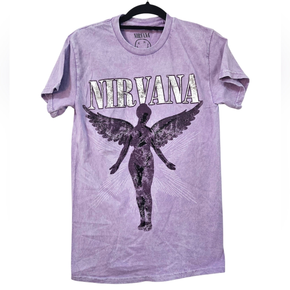NWOT Nirvana In Utero Oversized Unisex Graphic Tee Size S